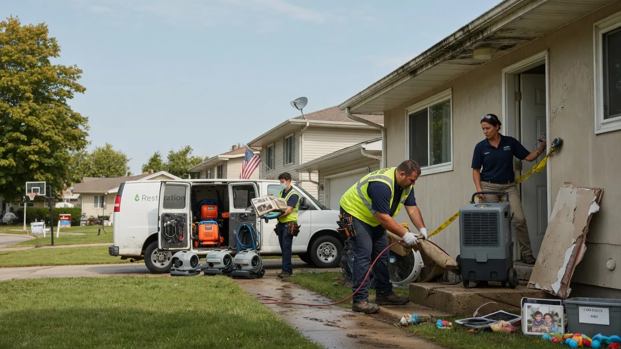 Water Damage Restoration in Centerpoint, IN near me